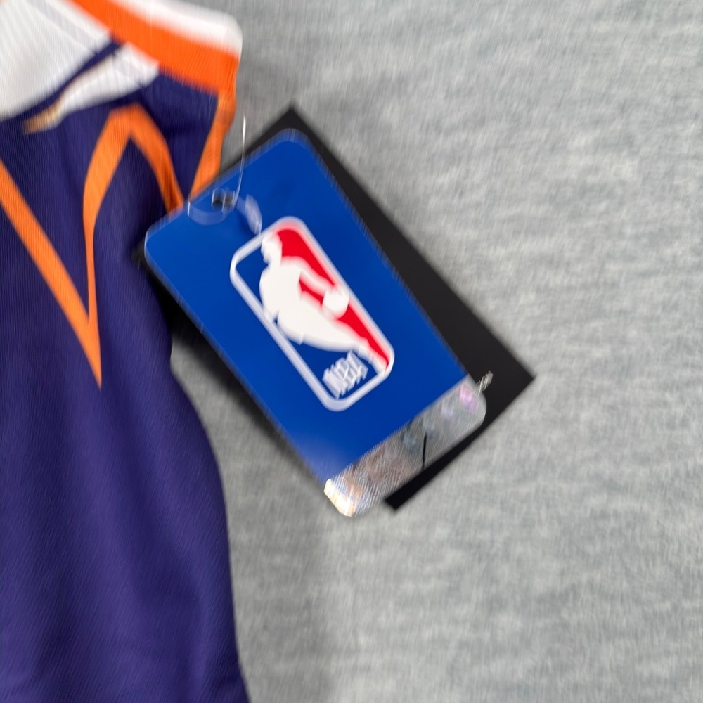 Fanatics NBA Phoenix Suns Kevin Durant 35 Jersey Purple kids Large New - Picture 6 of 13